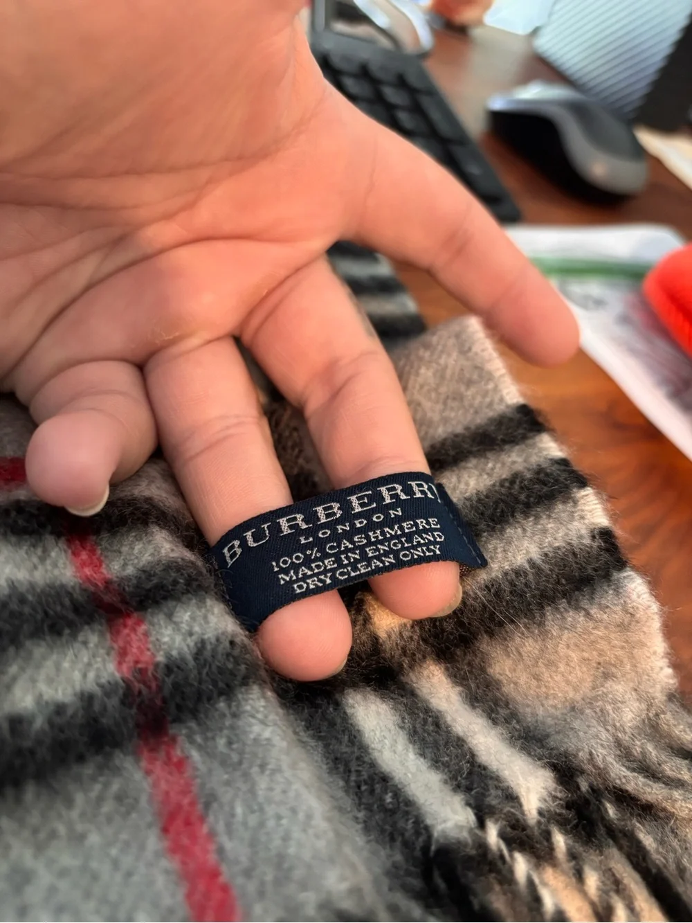 Burberry Cashmere Scarf